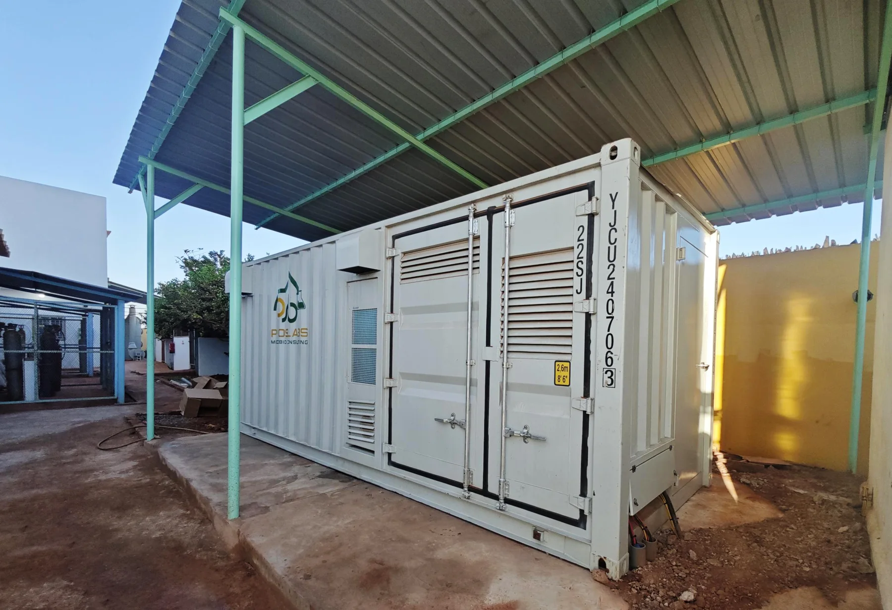 Commercial Energy Storage in Guadeloupe — project photograph 1