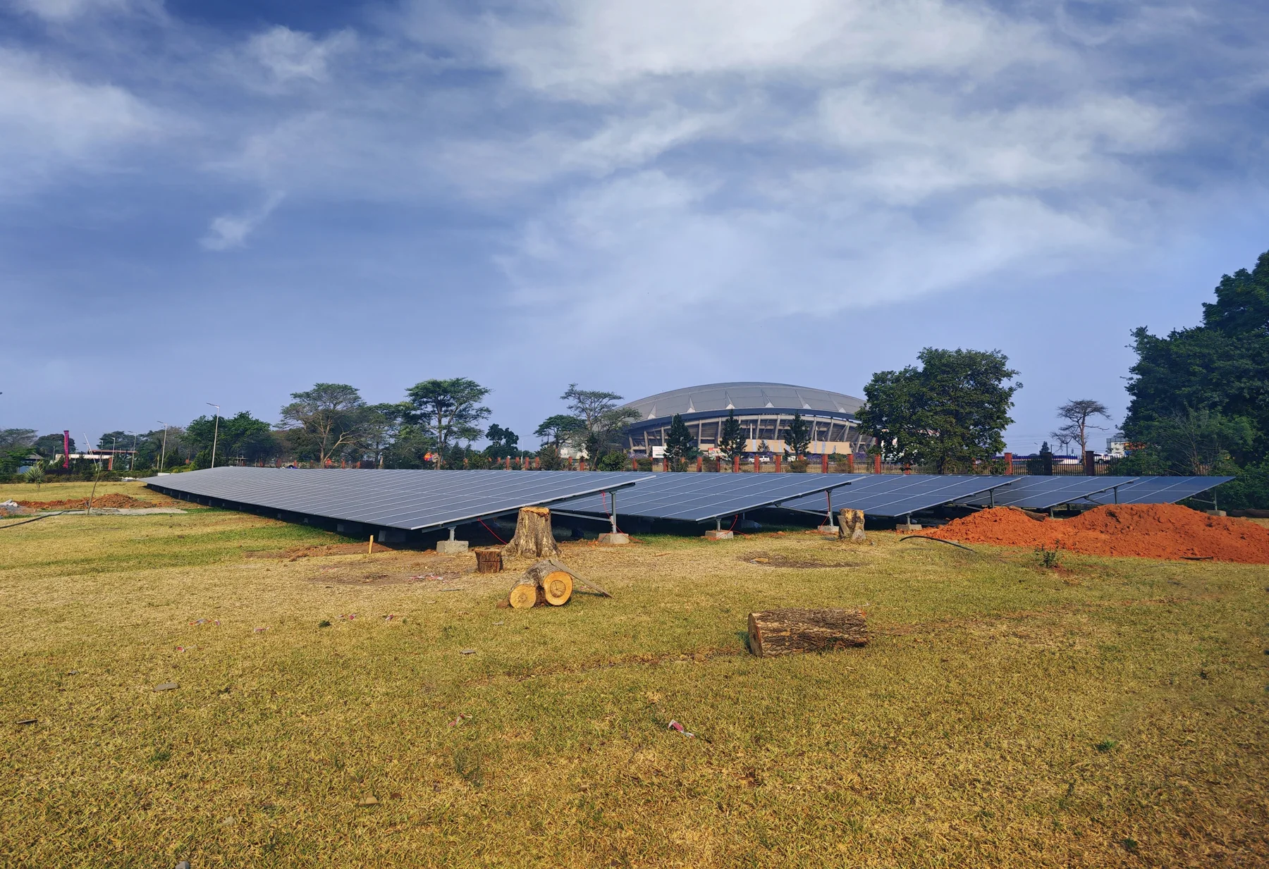 Solar PV & Energy Storage Hybrid System in Zambia — project photograph 2
