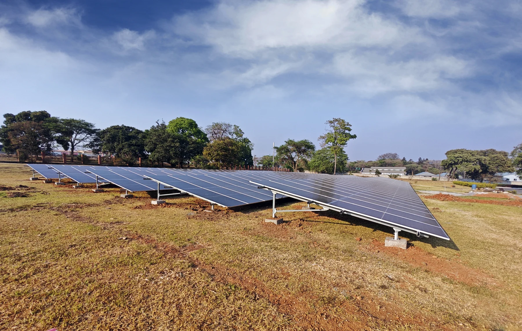 Solar PV & Energy Storage Hybrid System in Zambia — project photograph 3