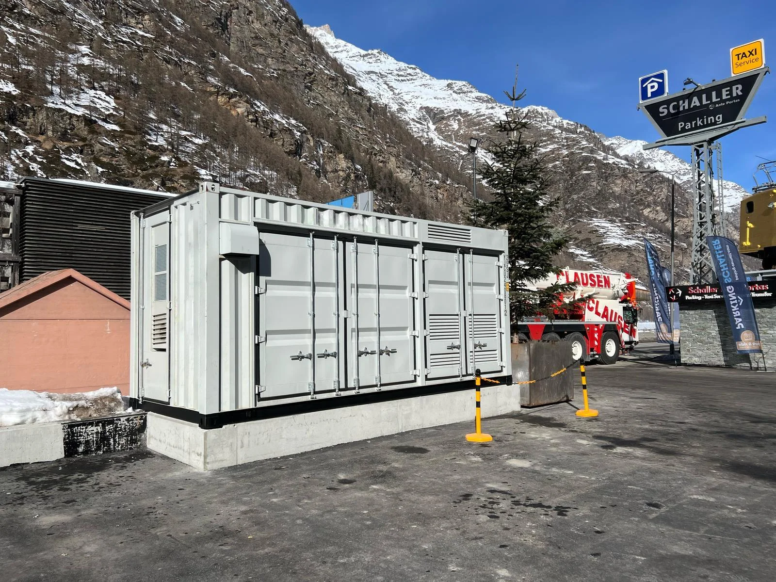 High-Voltage Independent Energy Storage Station in Switzerland — project photograph 2