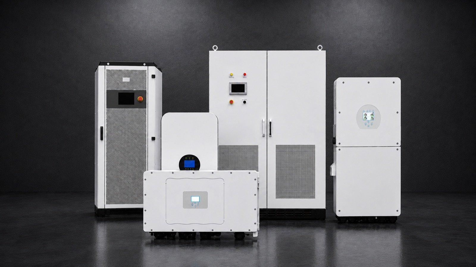 Solar inverters for residential and commercial energy systems