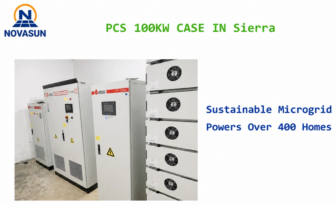 ATESS PCS 100kW project in Sierra