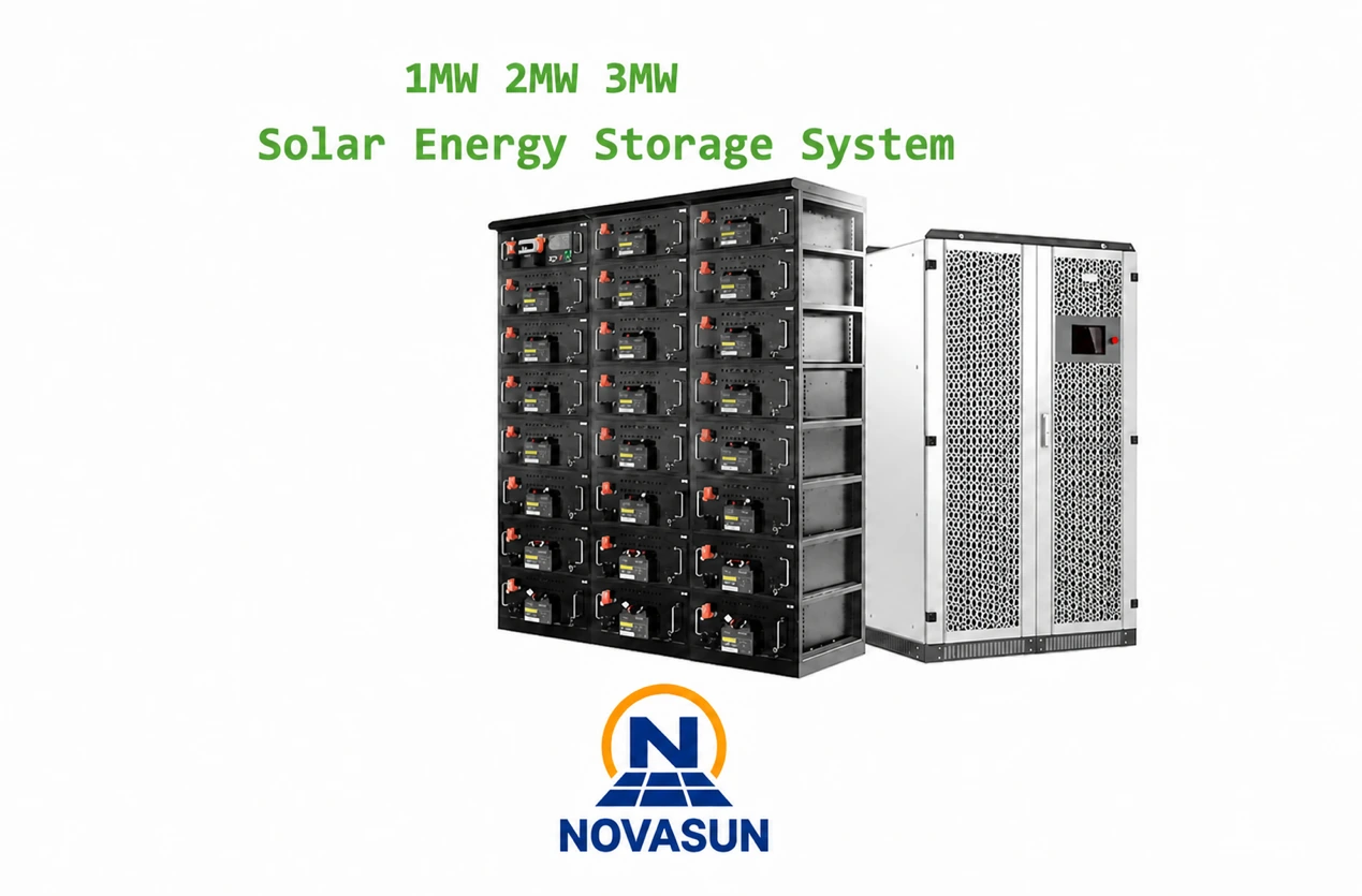 1–3MW Hybrid Off-Grid Solar Power Plant