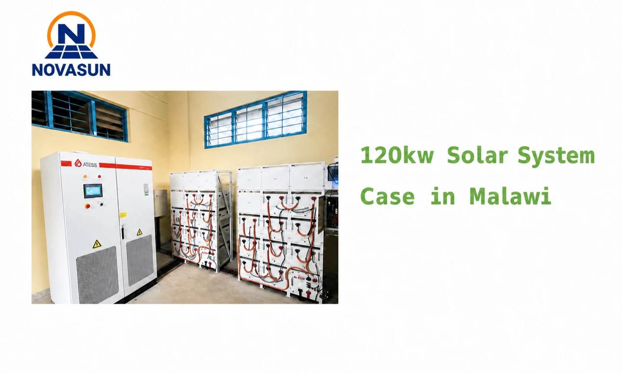 120kW solar system project in Malawi