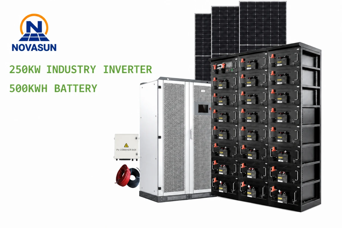 250kW/500kWh Hybrid Solar Microgrid