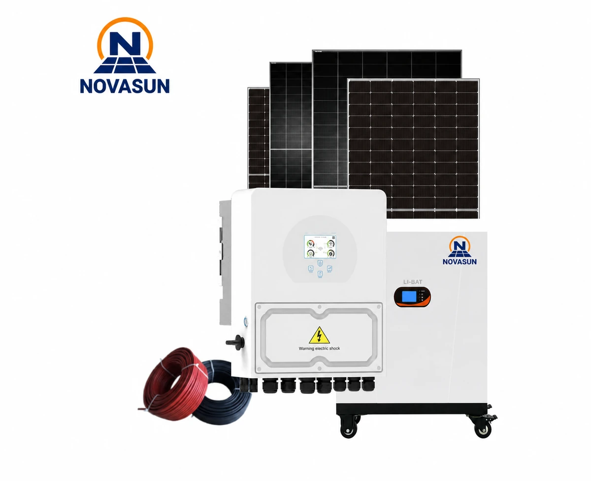 3–6kW Home Hybrid Solar System with 5–10kWh Battery