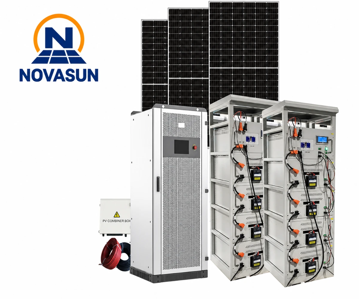 50kW/100kWh Industrial Hybrid Solar Storage System