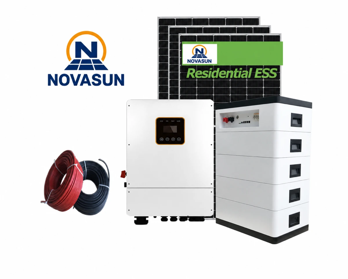 5–30kW Off-Grid & Hybrid Solar System with 5–50kWh Battery