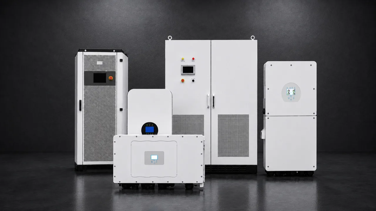 Solar inverters for residential and commercial energy systems